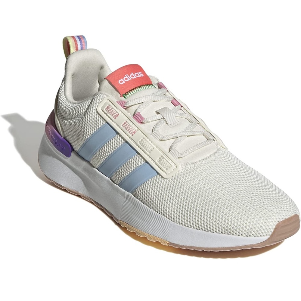 Adidas Women’s Racer TR21- Running Shoe- Off White/Semi Turbo/Pulse Amber